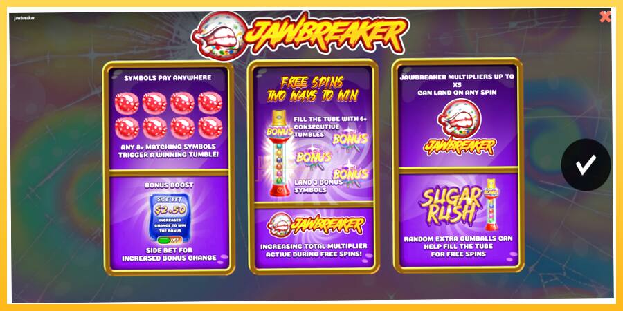 Игровой аппарат Jawbreaker - игра на реальные деньги, картинка 1