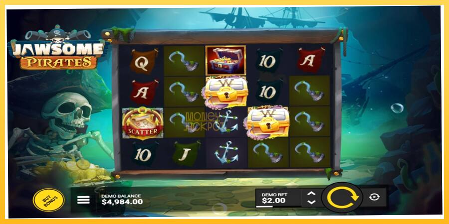 Игровой аппарат Jawsome Pirates - игра на реальные деньги, картинка 3