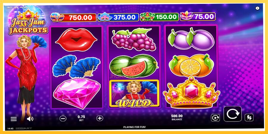 Игровой аппарат Jazz Jam Jackpots - игра на реальные деньги, картинка 2