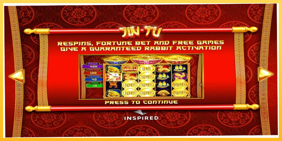 Игровой аппарат JinTu - игра на реальные деньги, картинка 1