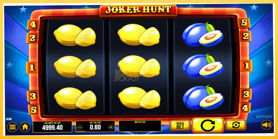 Игровой аппарат Joker Hunt - игра на реальные деньги, картинка 2