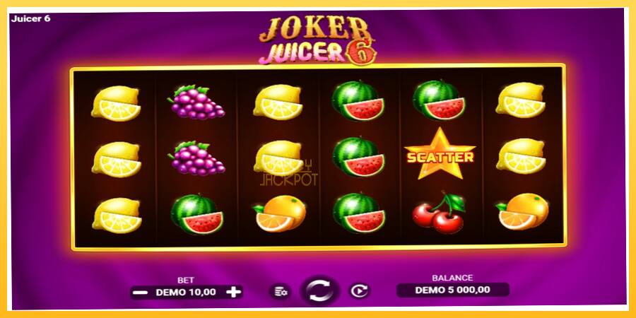 Игровой аппарат Joker Juicer 6 - игра на реальные деньги, картинка 2