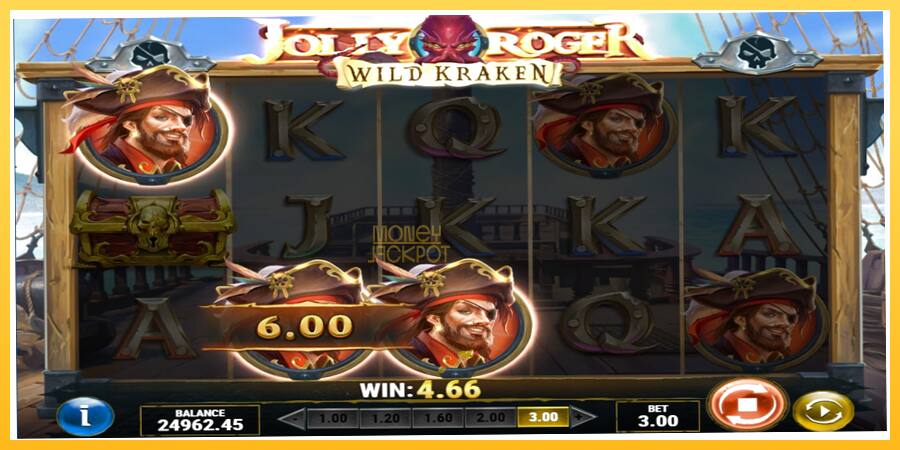 Игровой аппарат Jolly Roger Wild Kraken - игра на реальные деньги, картинка 4