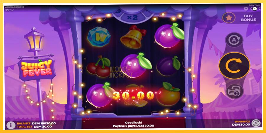 Игровой аппарат Juicy Fever - игра на реальные деньги, картинка 4