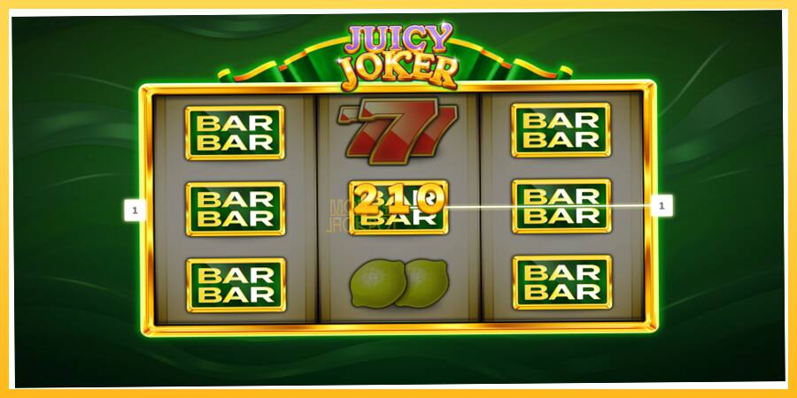 Игровой аппарат Juicy Joker - игра на реальные деньги, картинка 2