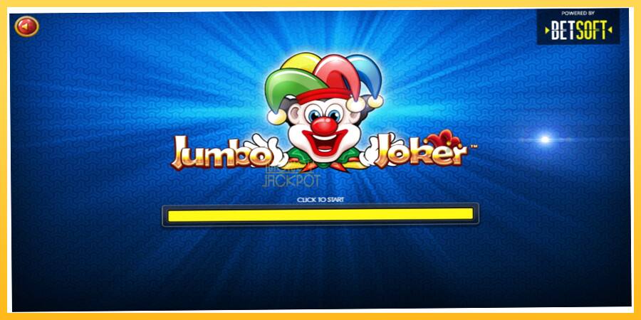 Игровой аппарат Jumbo Joker - игра на реальные деньги, картинка 1