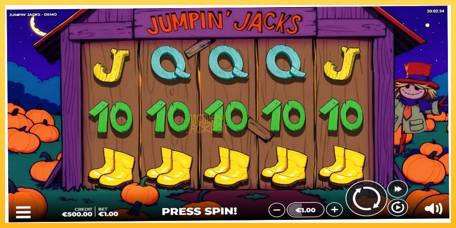 Игровой аппарат Jumpin Jacks - игра на реальные деньги, картинка 1