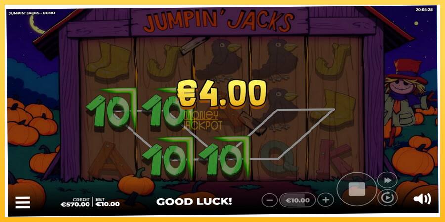 Игровой аппарат Jumpin Jacks - игра на реальные деньги, картинка 5