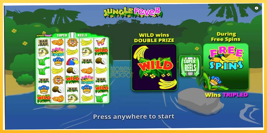 Игровой аппарат Jungle Fever Super Reels - игра на реальные деньги, картинка 1