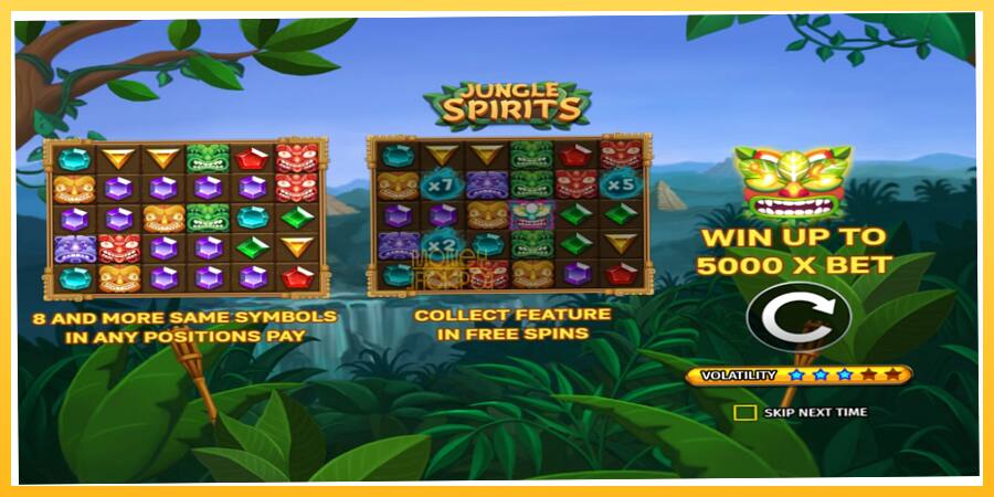 Игровой аппарат Jungle Spirits - игра на реальные деньги, картинка 1