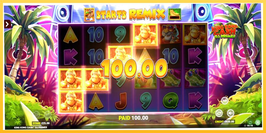 Игровой аппарат King Kong Cash DJ Prime8 Rapid Fire Jackpots - игра на реальные деньги, картинка 4