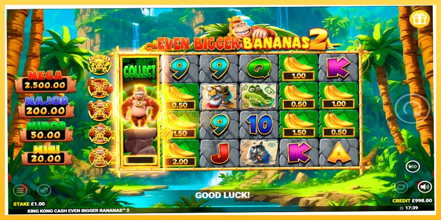 Игровой аппарат King Kong Cash Even Bigger Bananas 2 - игра на реальные деньги, картинка 2