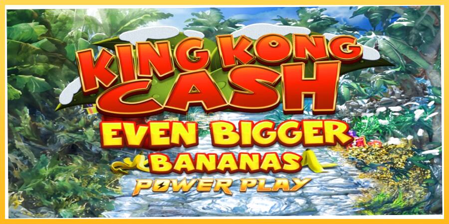 Игровой аппарат King Kong Cash Even Bigger Bananas Power Play - игра на реальные деньги, картинка 1