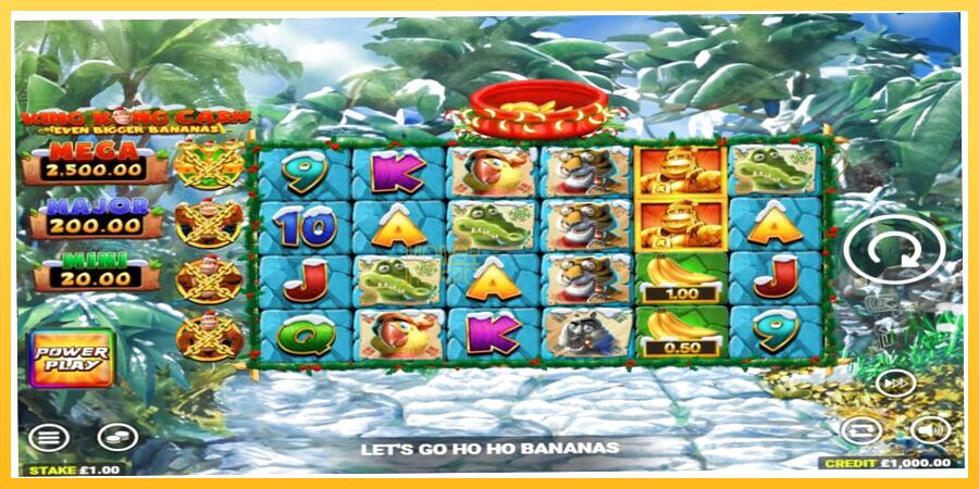 Игровой аппарат King Kong Cash Even Bigger Bananas Power Play - игра на реальные деньги, картинка 2