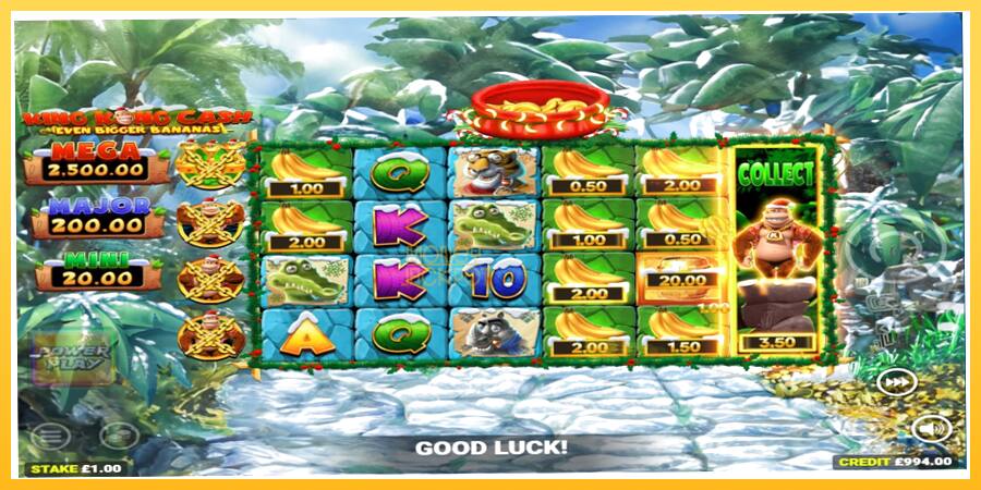 Игровой аппарат King Kong Cash Even Bigger Bananas Power Play - игра на реальные деньги, картинка 5