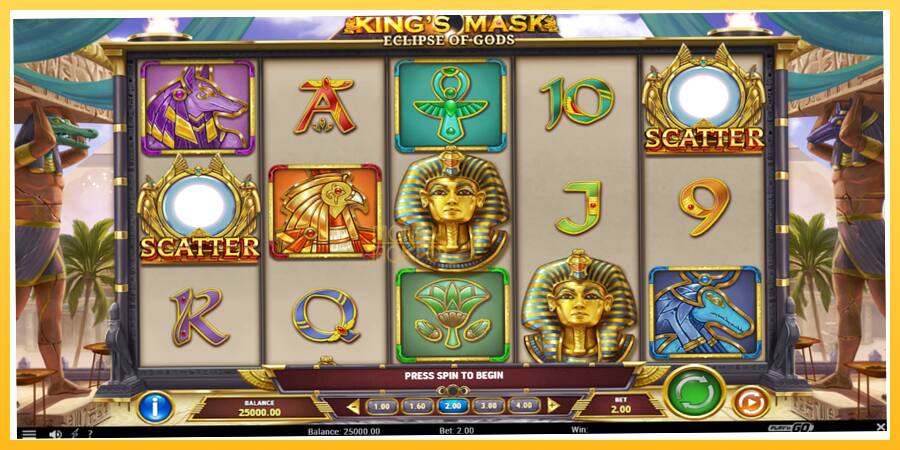 Игровой аппарат King’s Mask Eclipse of Gods - игра на реальные деньги, картинка 2