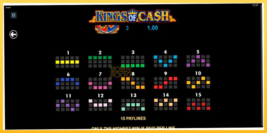 Игровой аппарат Kings of Cash - игра на реальные деньги, картинка 7