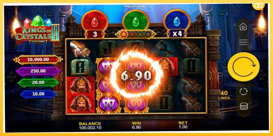 Игровой аппарат Kings of Crystals II Power Combo - игра на реальные деньги, картинка 4