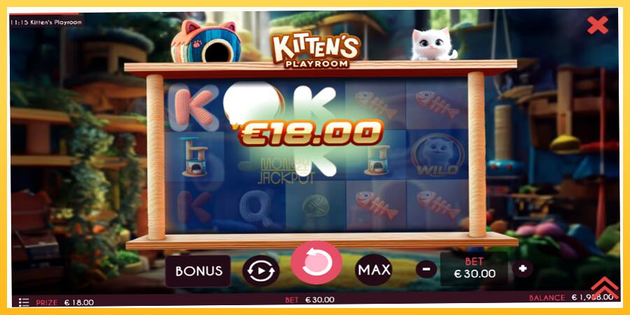 Игровой аппарат Kittens Playroom - игра на реальные деньги, картинка 3