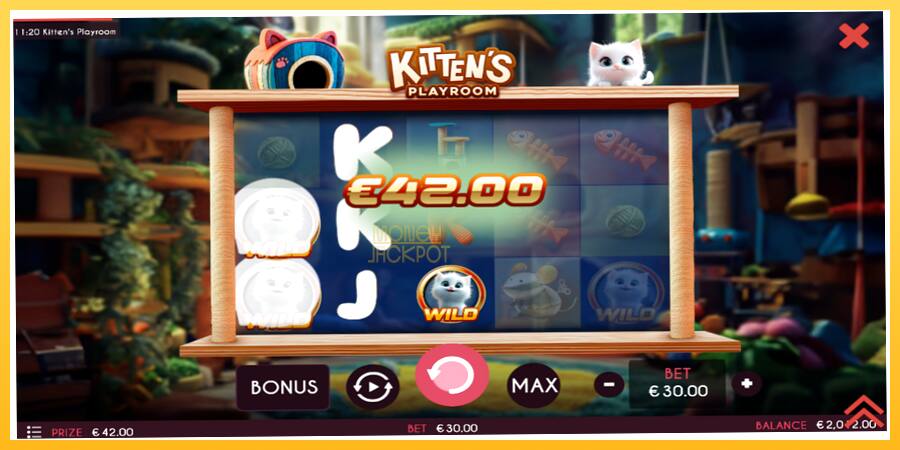 Игровой аппарат Kittens Playroom - игра на реальные деньги, картинка 4