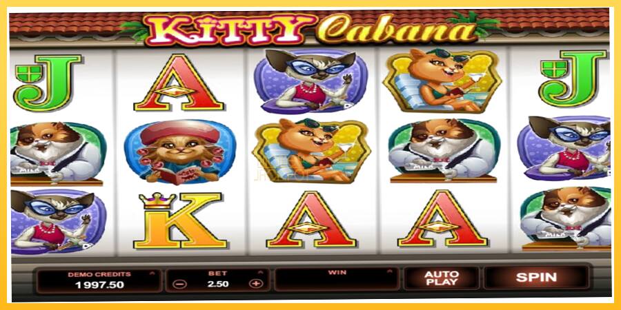 Игровой аппарат Kitty Cabana - игра на реальные деньги, картинка 2