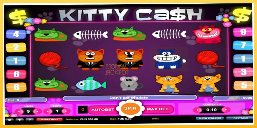 Игровой аппарат Kitty Cash - игра на реальные деньги, картинка 1