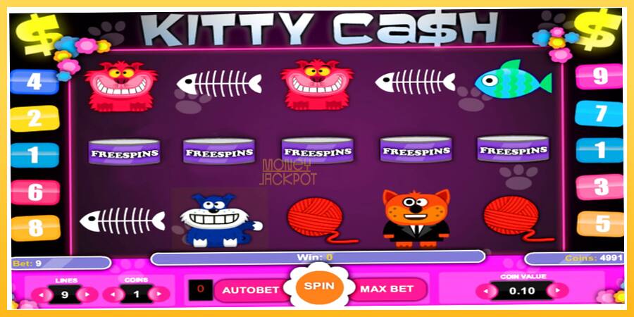 Игровой аппарат Kitty Cash - игра на реальные деньги, картинка 2