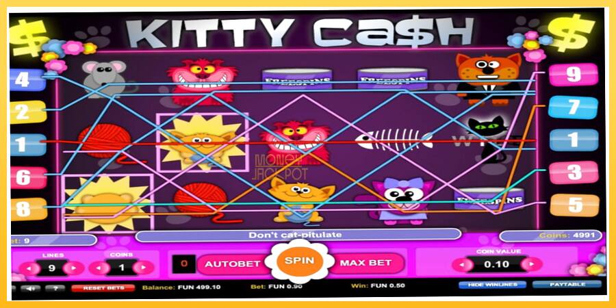 Игровой аппарат Kitty Cash - игра на реальные деньги, картинка 4