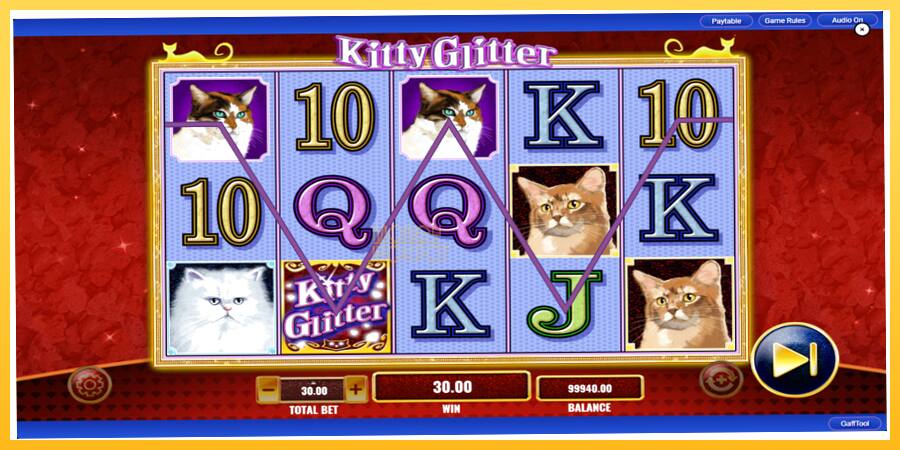 Игровой аппарат Kitty Glitter - игра на реальные деньги, картинка 3