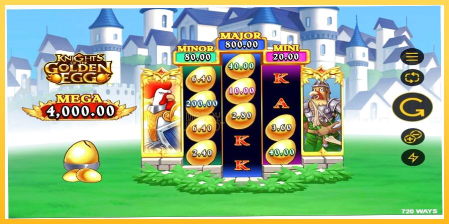 Игровой аппарат Knights of the Golden Egg - игра на реальные деньги, картинка 2