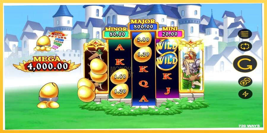 Игровой аппарат Knights of the Golden Egg - игра на реальные деньги, картинка 4