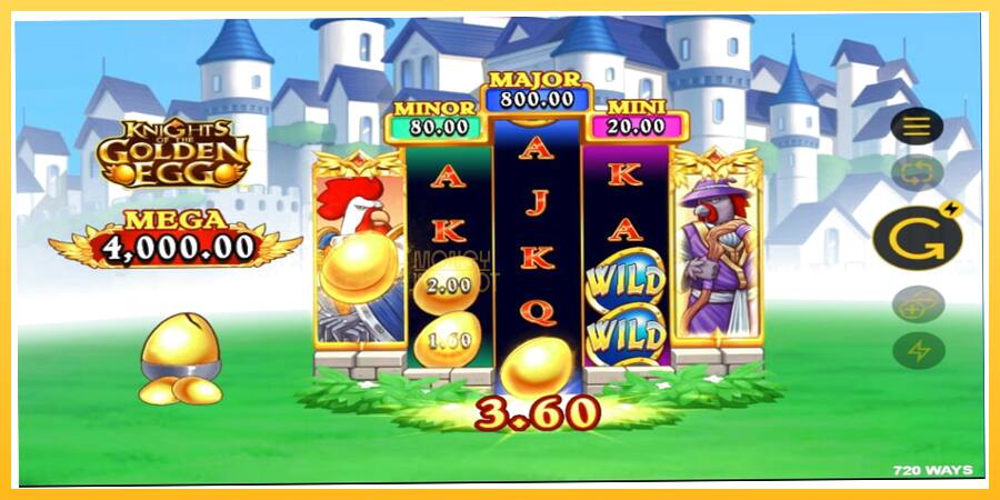 Игровой аппарат Knights of the Golden Egg - игра на реальные деньги, картинка 6