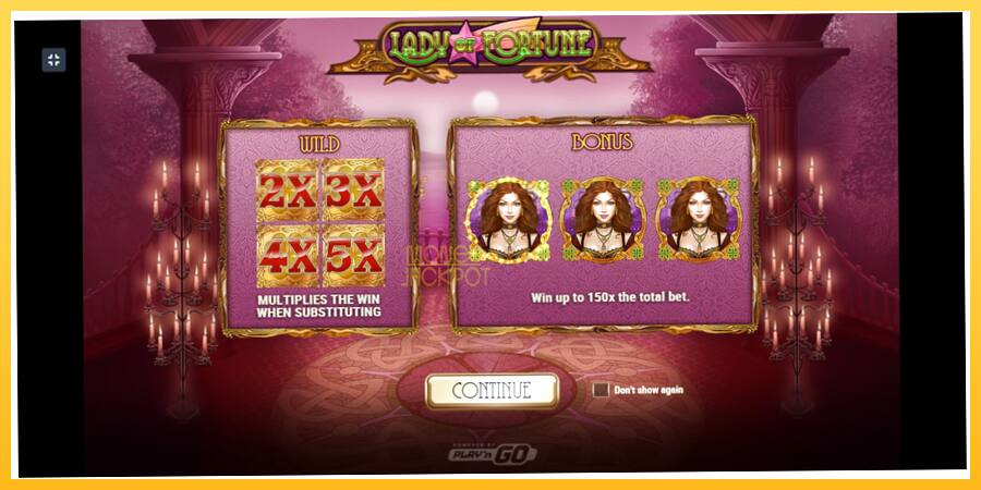 Игровой аппарат Lady of Fortune - игра на реальные деньги, картинка 1