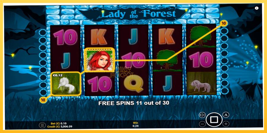 Игровой аппарат Lady of the Forest - игра на реальные деньги, картинка 5