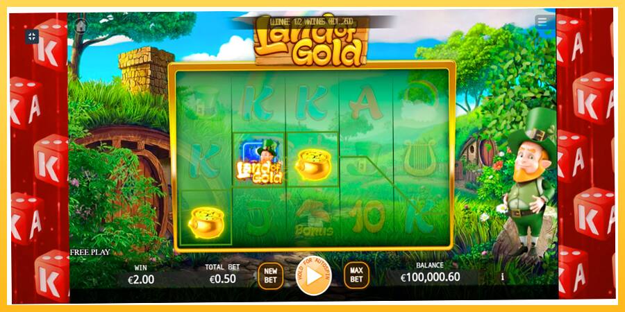 Игровой аппарат Land of Gold - игра на реальные деньги, картинка 4