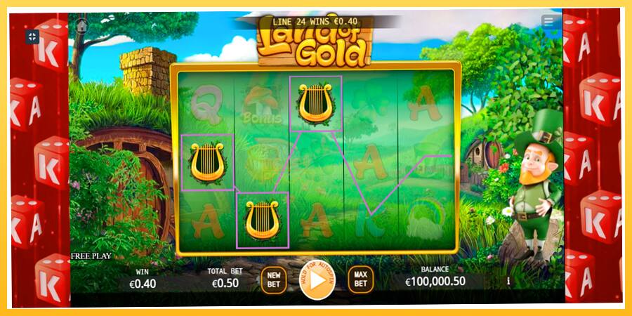 Игровой аппарат Land of Gold - игра на реальные деньги, картинка 5