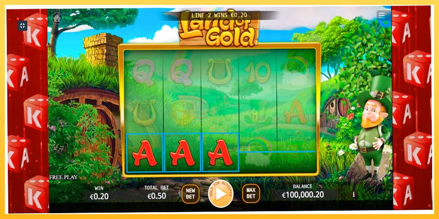 Игровой аппарат Land of Gold - игра на реальные деньги, картинка 6