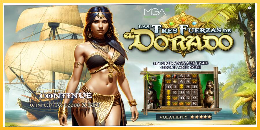 Игровой аппарат Las Tres Fuerzas de El Dorado - игра на реальные деньги, картинка 1