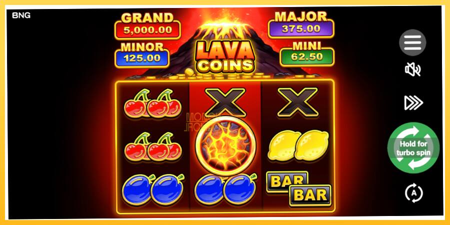 Игровой аппарат Lava Coins - игра на реальные деньги, картинка 2