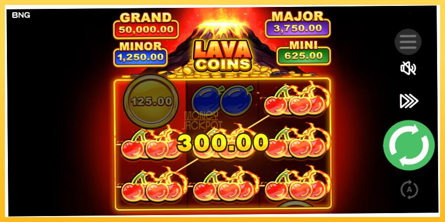 Игровой аппарат Lava Coins - игра на реальные деньги, картинка 3