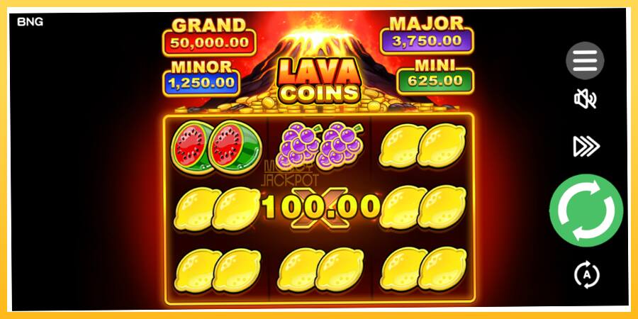 Игровой аппарат Lava Coins - игра на реальные деньги, картинка 4