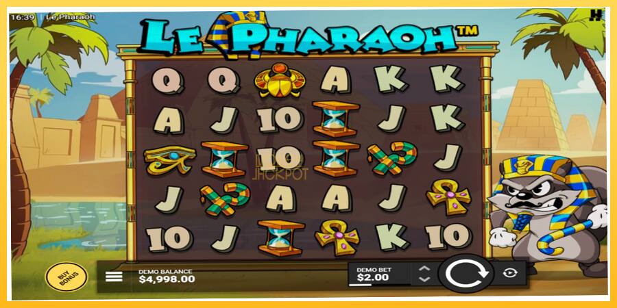 Игровой аппарат Le Pharaoh - игра на реальные деньги, картинка 2