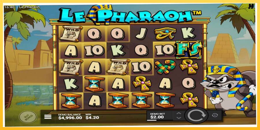 Игровой аппарат Le Pharaoh - игра на реальные деньги, картинка 3