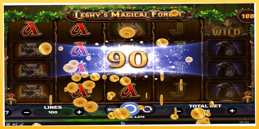 Игровой аппарат Leshys Magical Forest - игра на реальные деньги, картинка 3