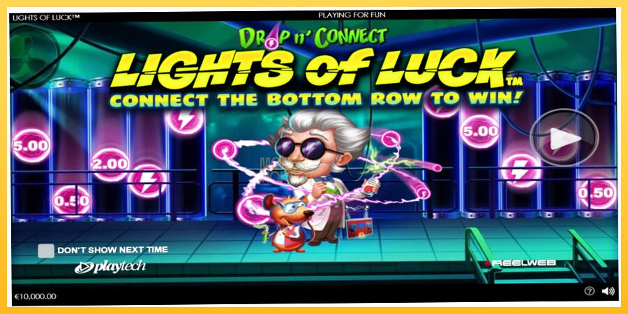 Игровой аппарат Lights of Luck - игра на реальные деньги, картинка 1