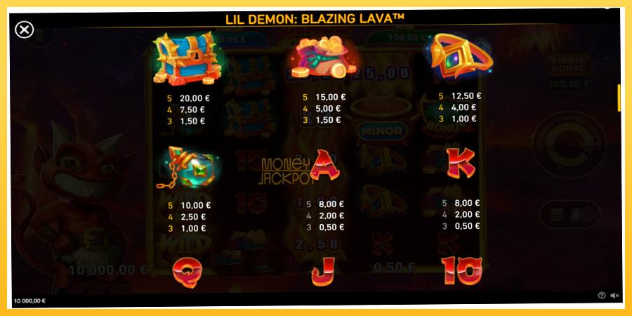 Игровой аппарат Lil Demon Blazing Lava - игра на реальные деньги, картинка 5