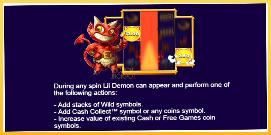 Игровой аппарат Lil Demon Mega Cash Collect - игра на реальные деньги, картинка 5