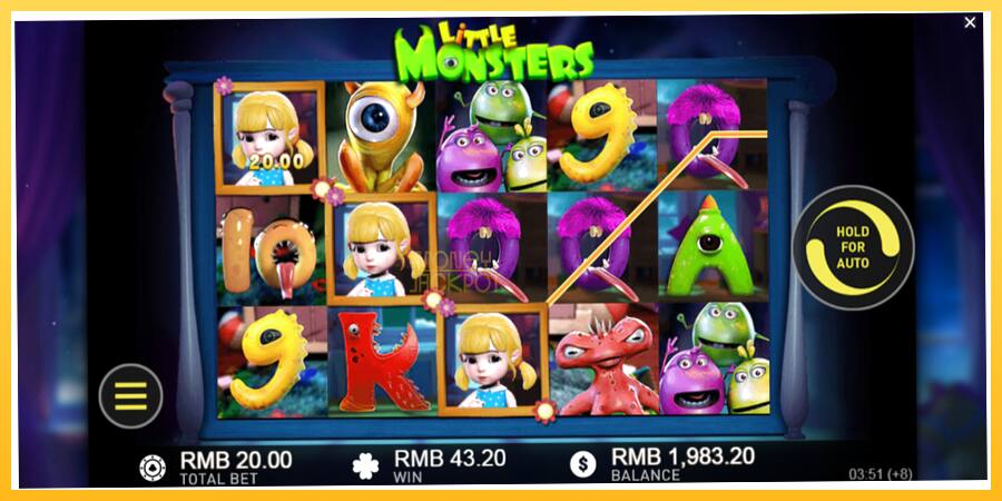 Игровой аппарат Little Monsters - игра на реальные деньги, картинка 3