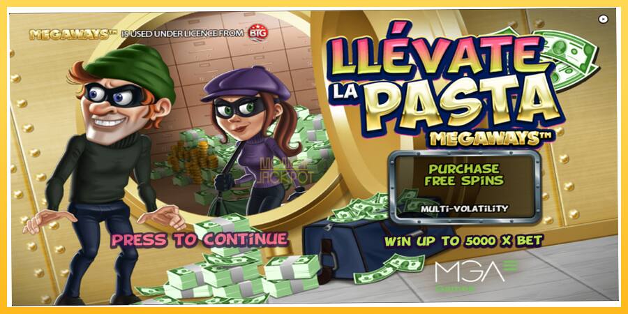 Игровой аппарат Llevate la Pasta Megaways - игра на реальные деньги, картинка 1