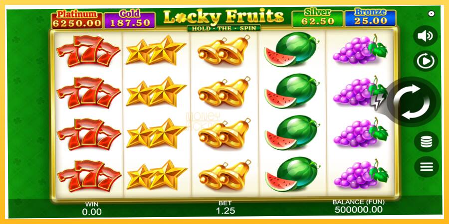 Игровой аппарат Locky Fruits: Hold the Spin - игра на реальные деньги, картинка 1